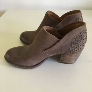 Brown Chunky Ankle Boots - 4M